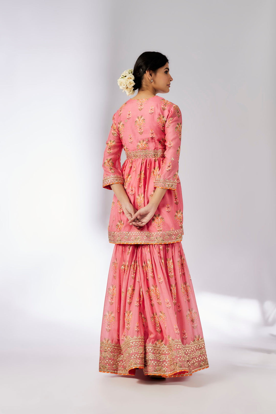 Samiksha Peplum Sharara Set