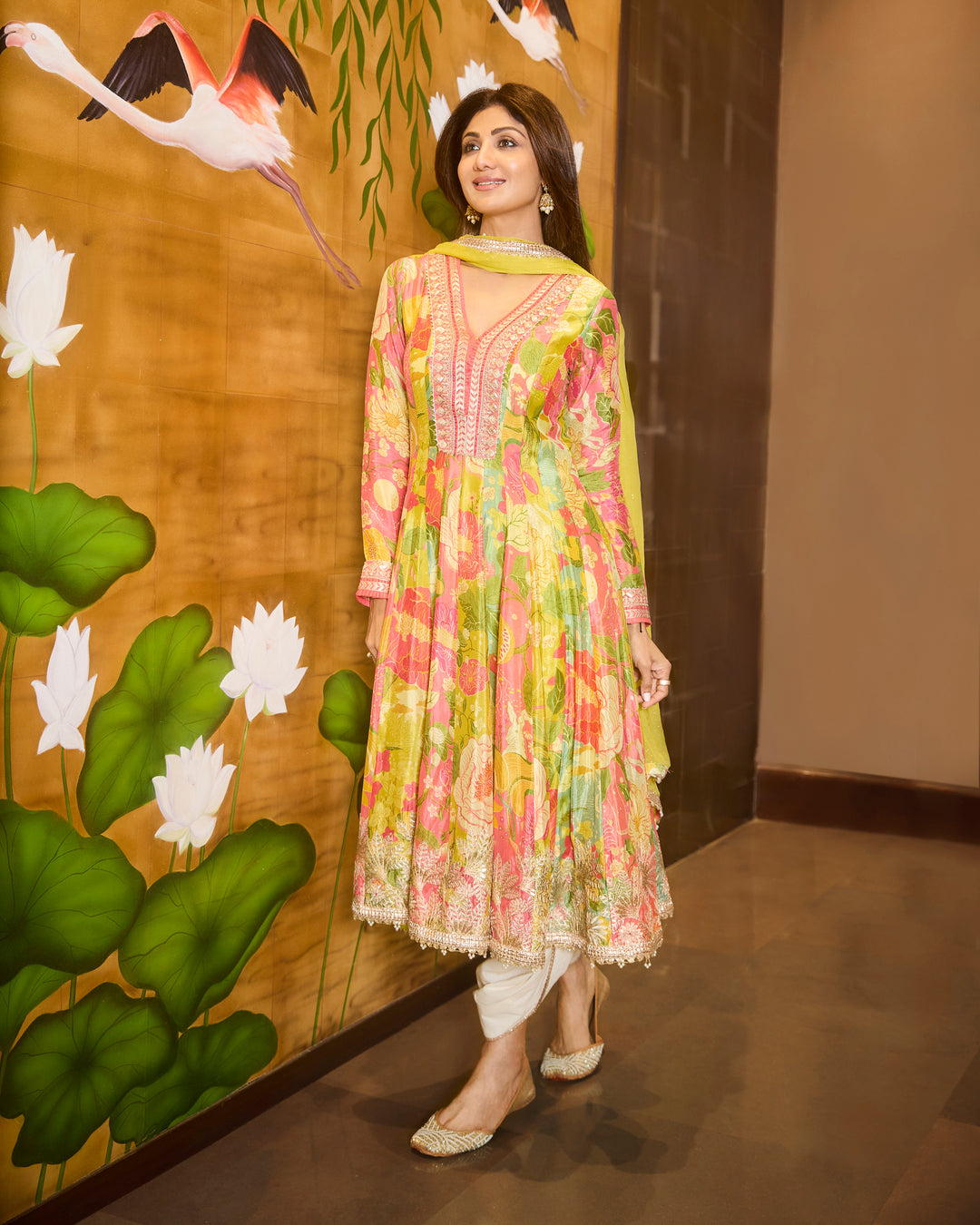 Nasreen Dhoti Set With Dupatta