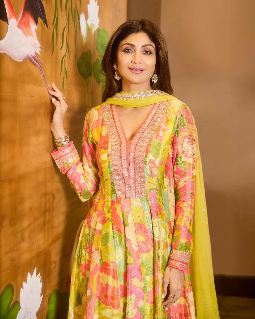 Nasreen Dhoti Set With Dupatta