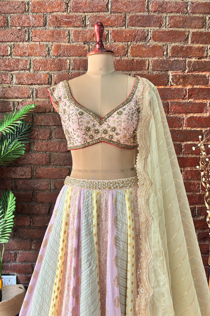 Multipanel Sharmily Lehenga Set