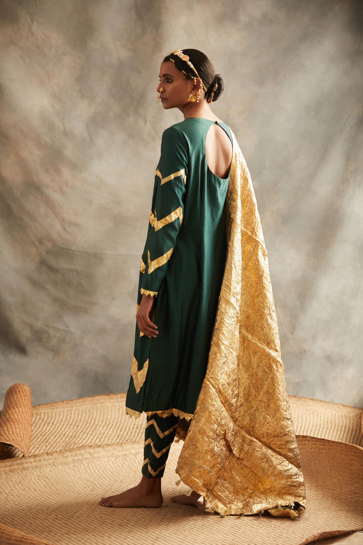 Haraa Panna Kurta Set