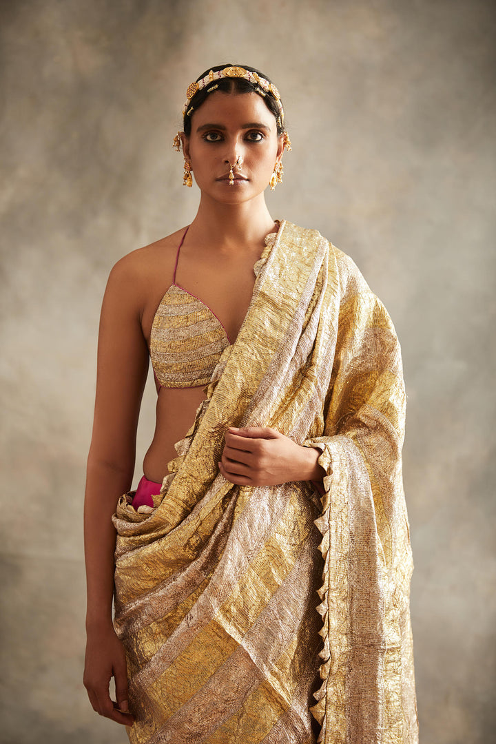 Sona Chandi Gulabi Saree