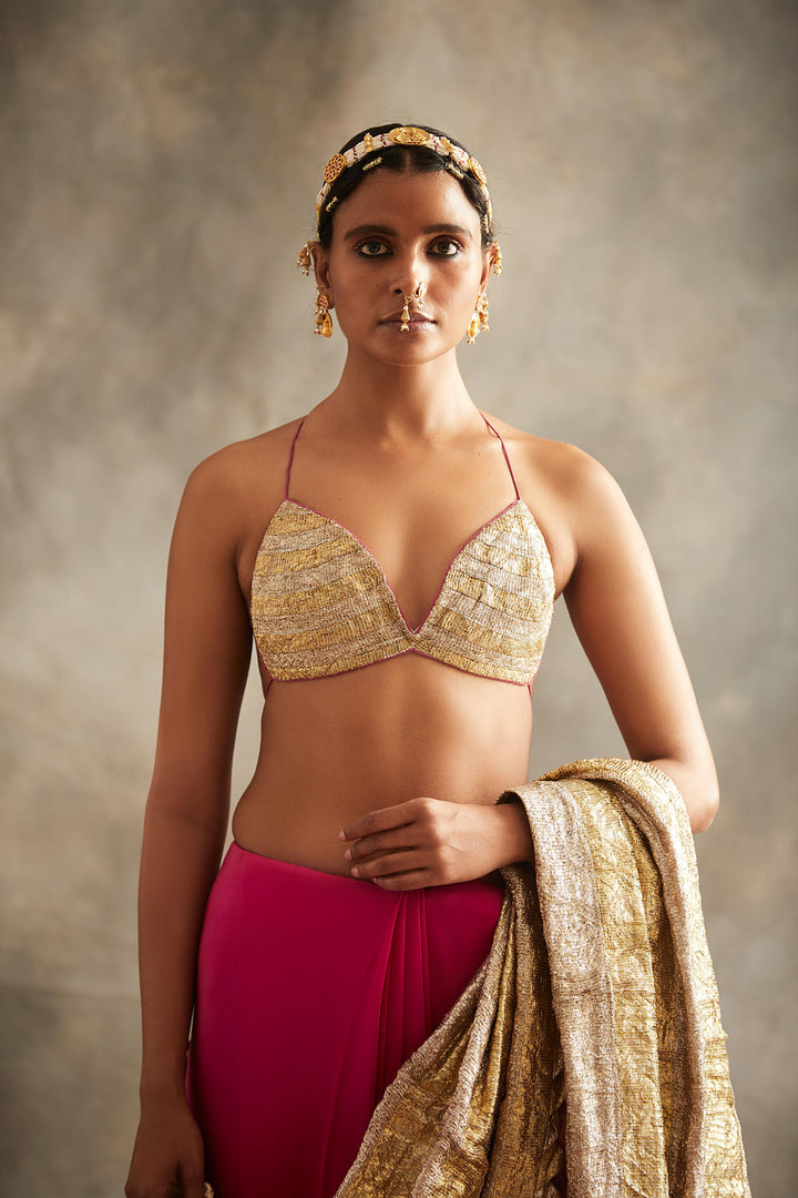 Sona Chandi Gulabi Saree
