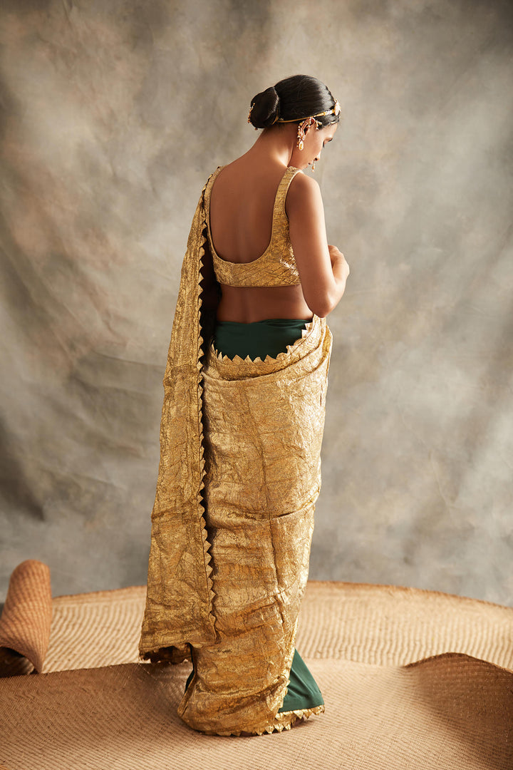Sona Panna Saree