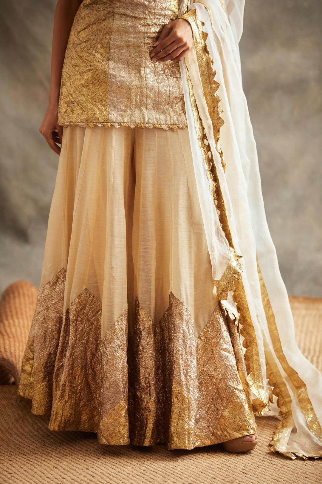 Chandi Sona Garara Set