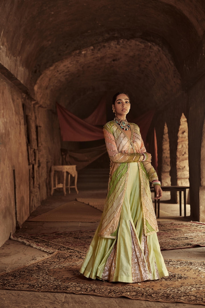 Umeed Sharara Jacket Set