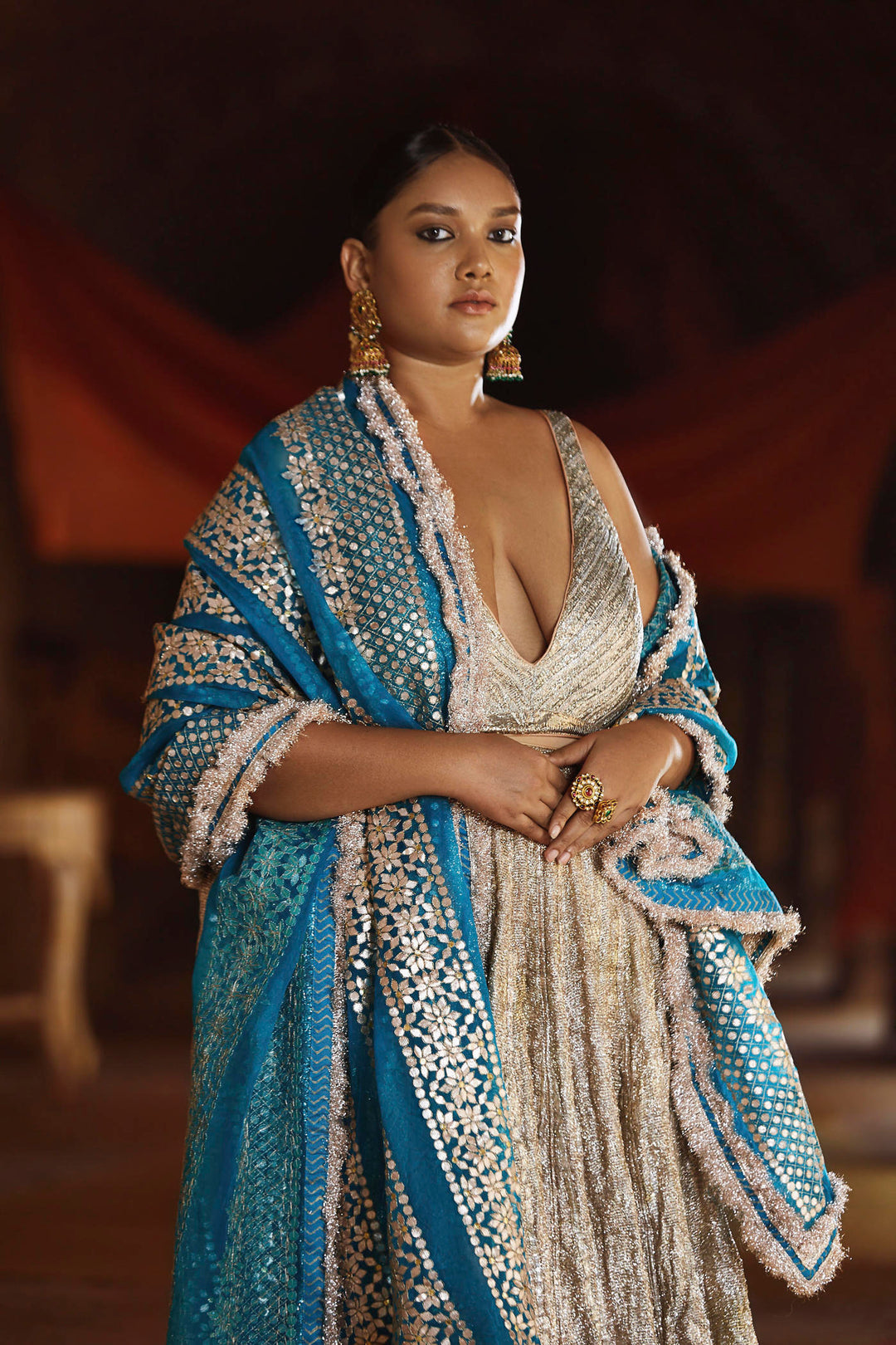 Fiza Chaandi Lehenga Set