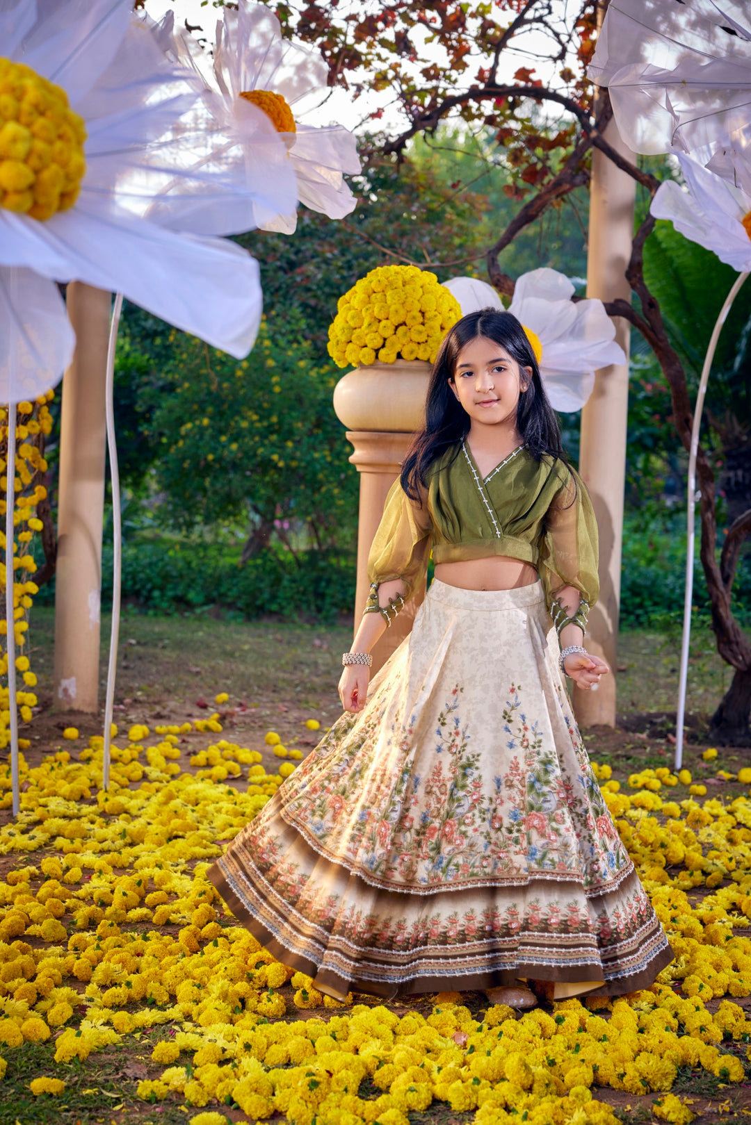 Amelia Vinatge Lehenga Set
