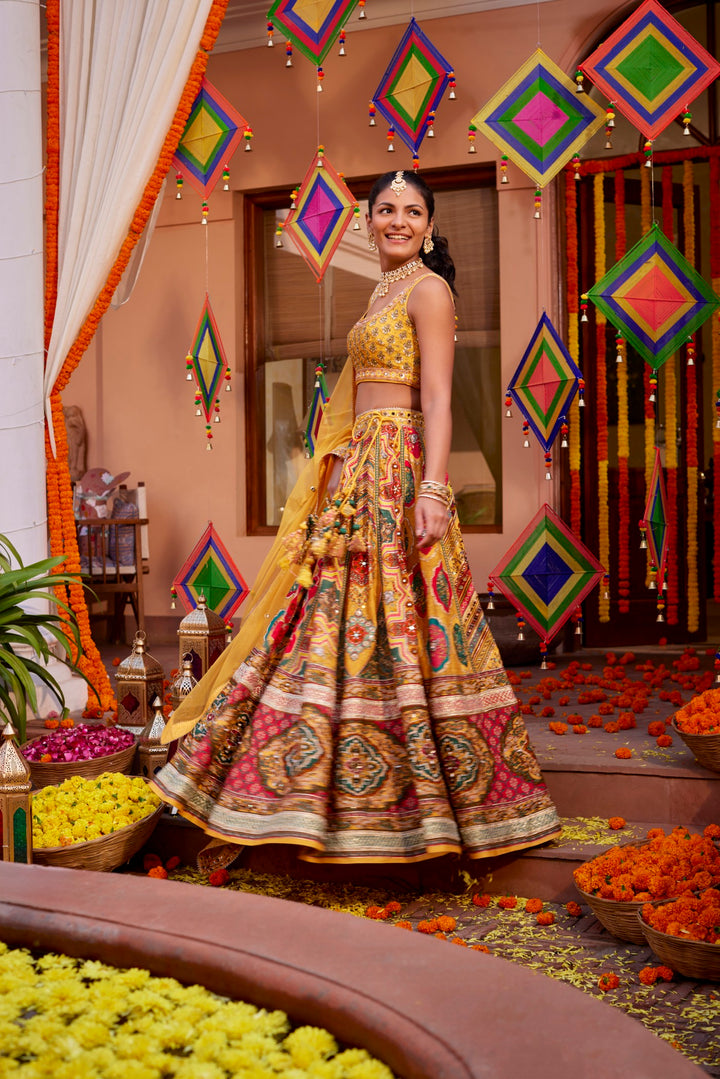 Adhaya Lehenga Set