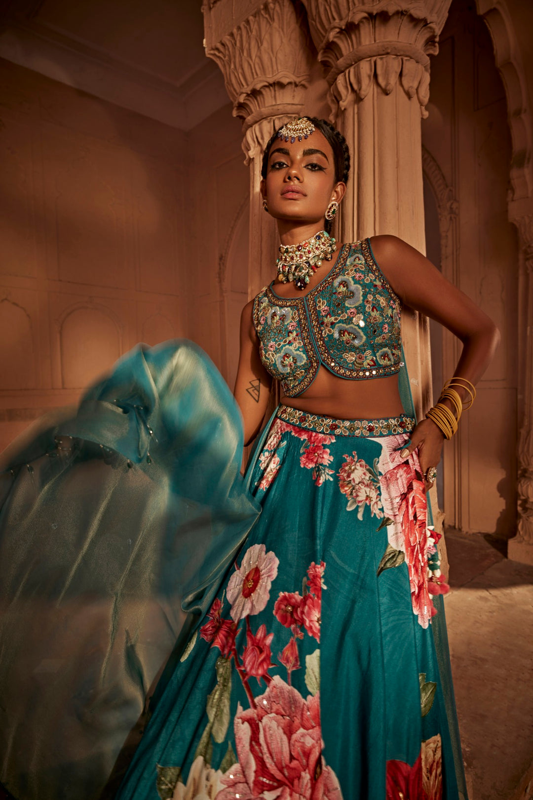 Gushaad Lehenga Set