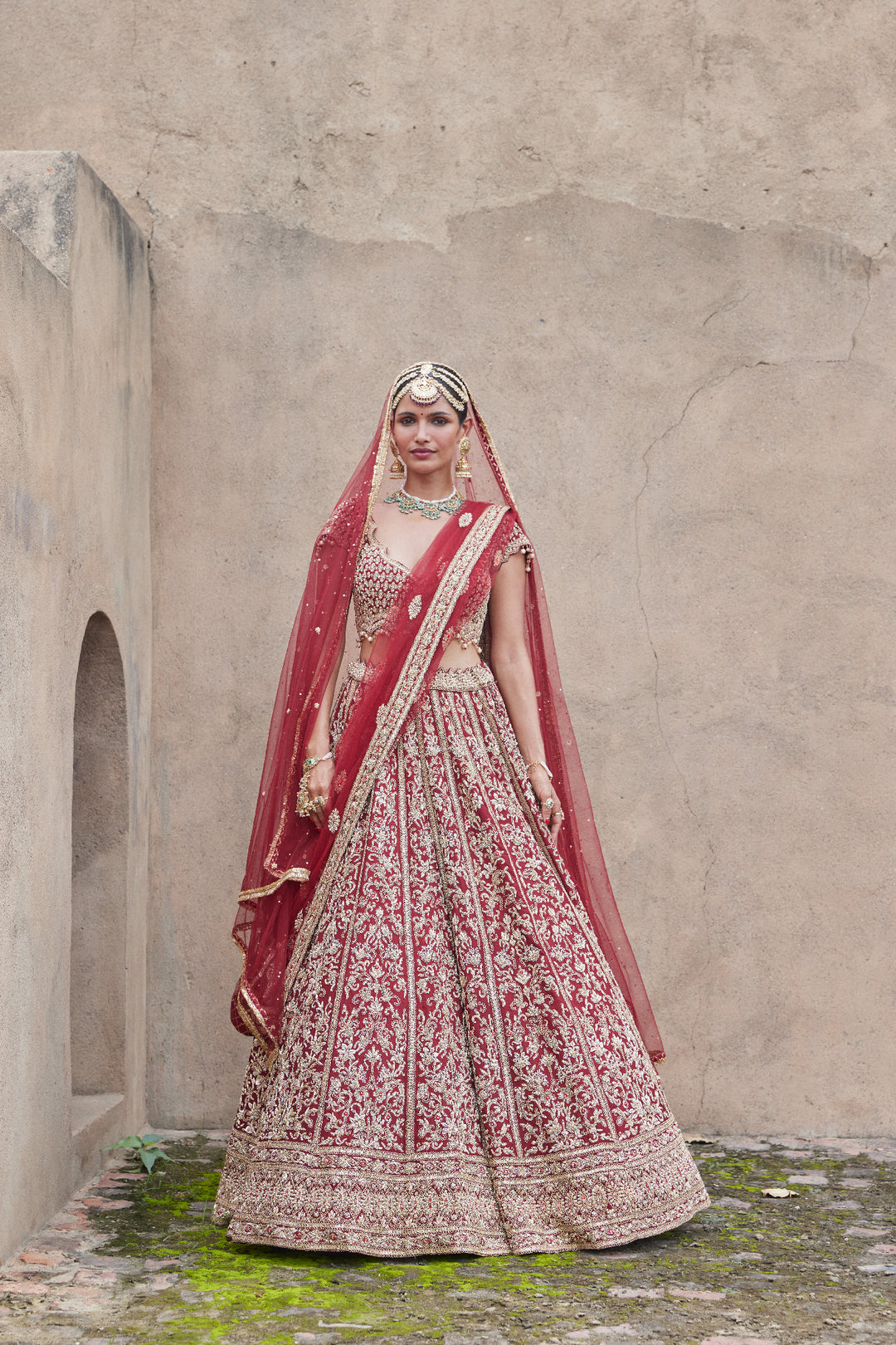 Velvet Zardozi Lehenga