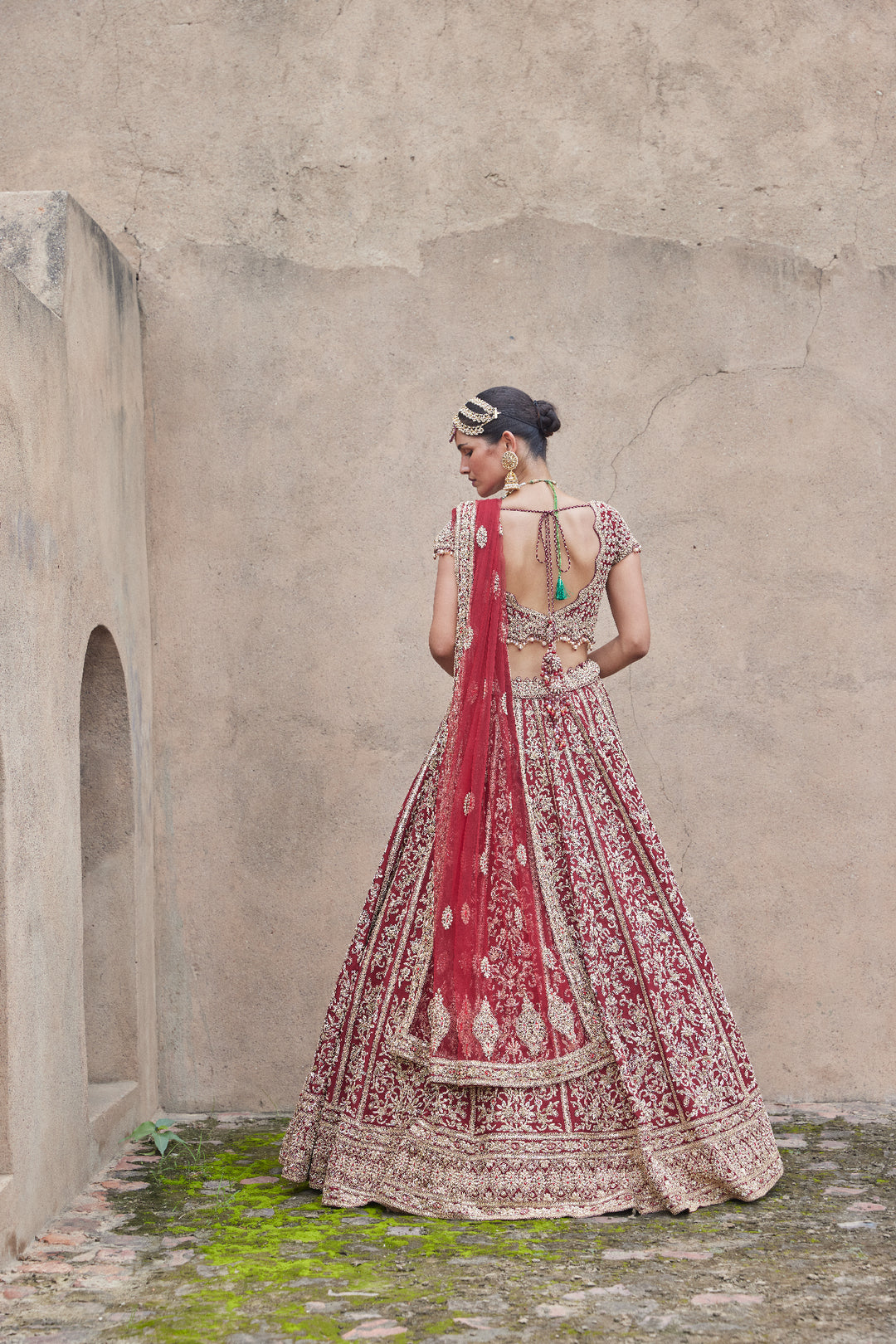 Velvet Zardozi Lehenga