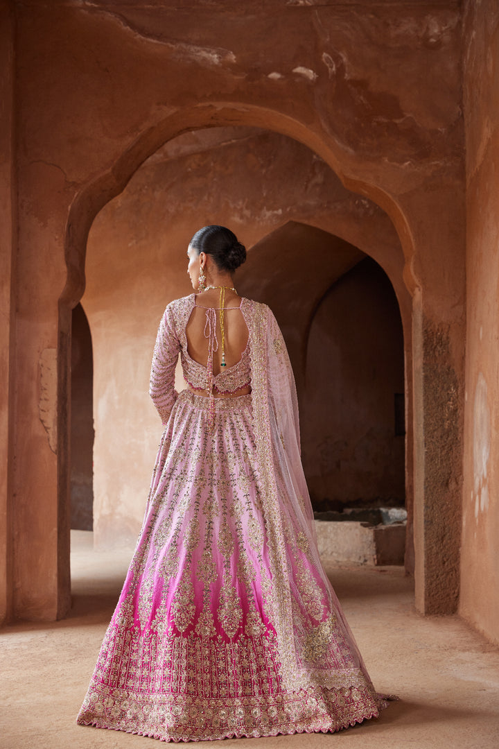 Ombré Dhwani Lehenga
