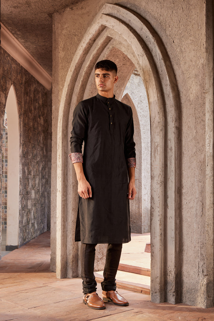 Black Kurta Set