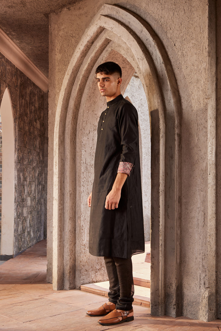 Black Kurta Set