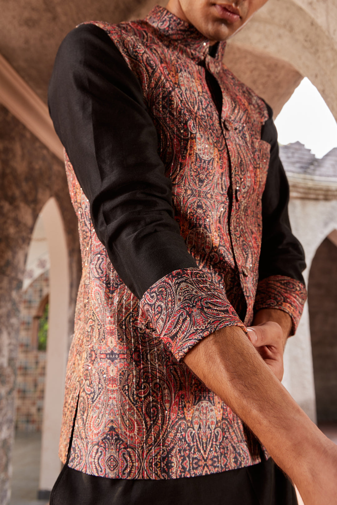 Multi Colour Silk Bandi