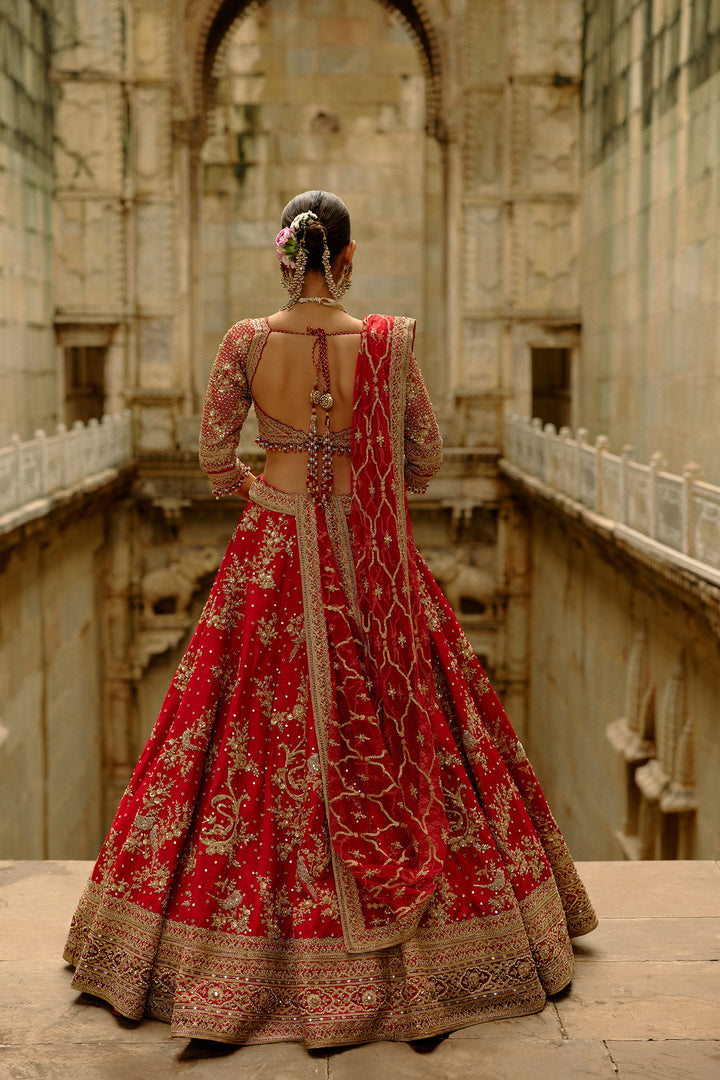 Reet Beadwork Lehenga