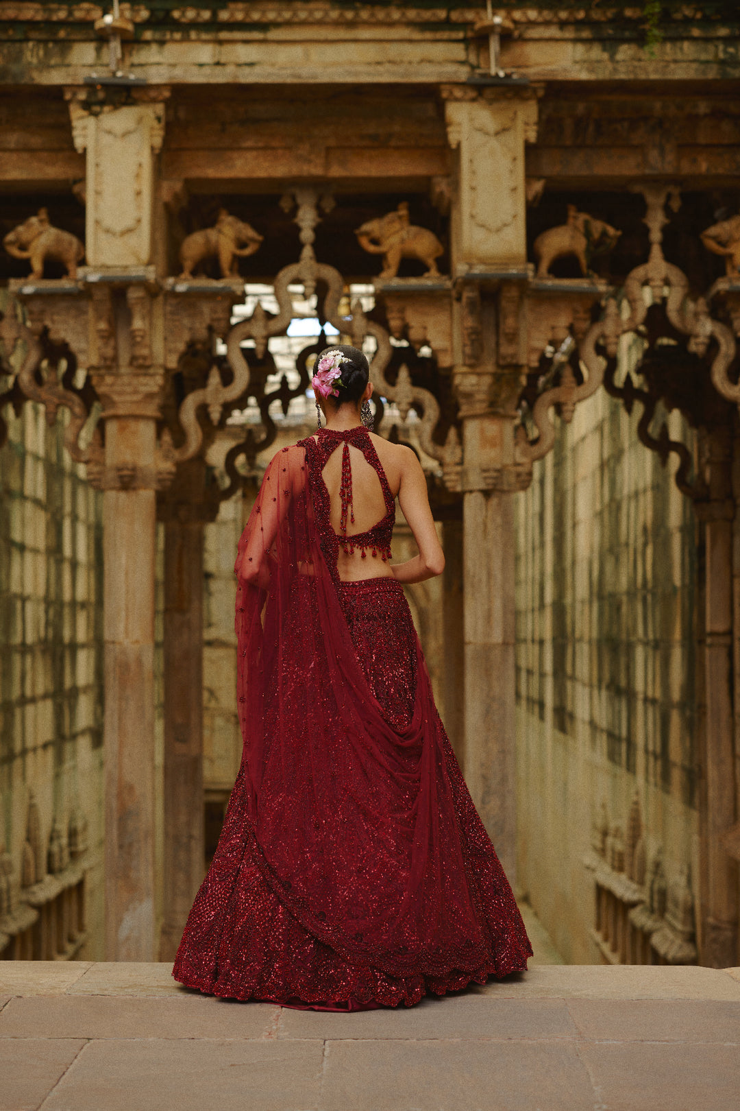Burgundy Ruha Lenga