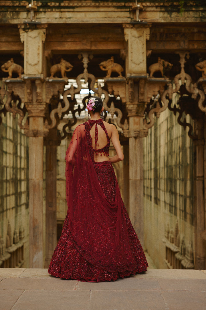 Burgundy Ruha Lenga