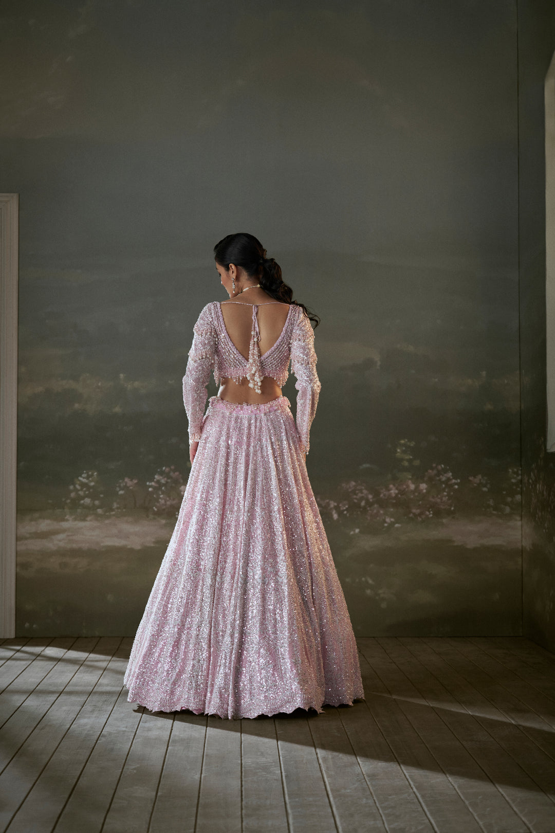 Pink Lehenga Choli Set