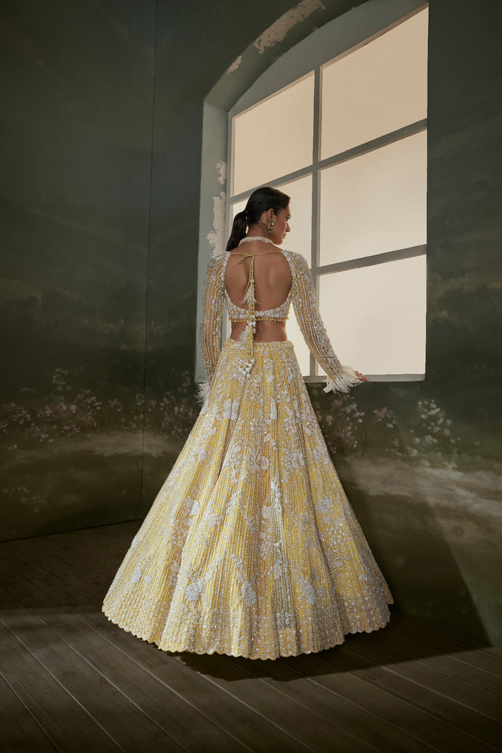 Yellow Lehenga Choli Set