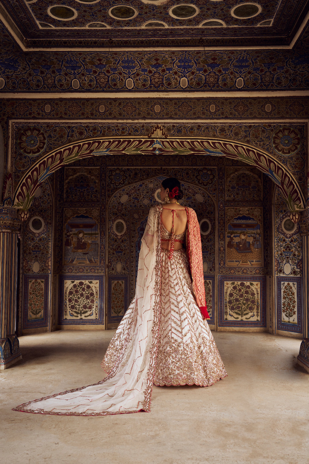 Ivory Aarzoo Lehenga