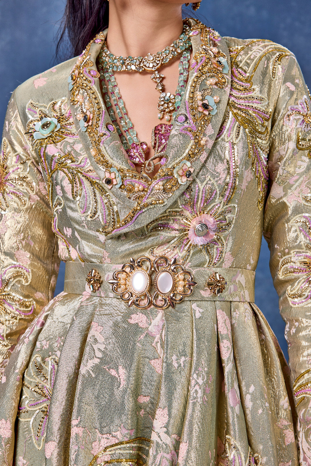 The Sacred Bouquet - Jacket Gown