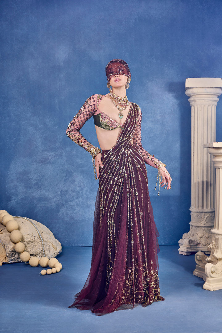 Wicked Temptation - Saree Set