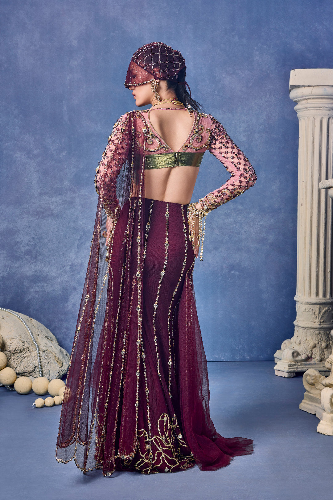 Wicked Temptation - Saree Set