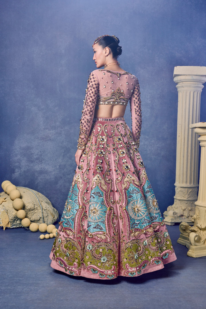 The Velvet Siren - Full Lehenga Set