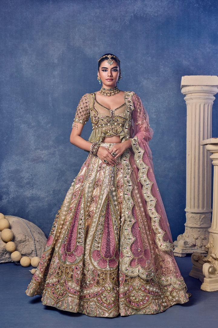 Madonna In Bloom - Full Lehenga Set