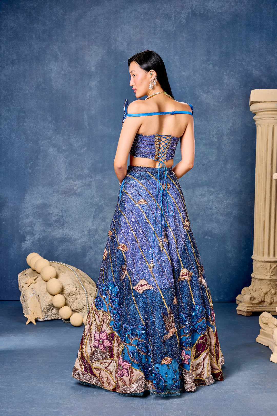 Seeds Of Eden - Lehenga Set