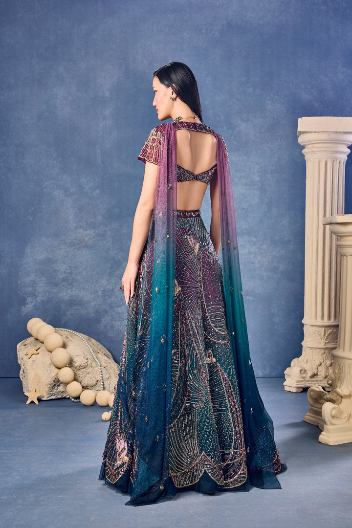 Halo After Dark - Full Lehenga Set
