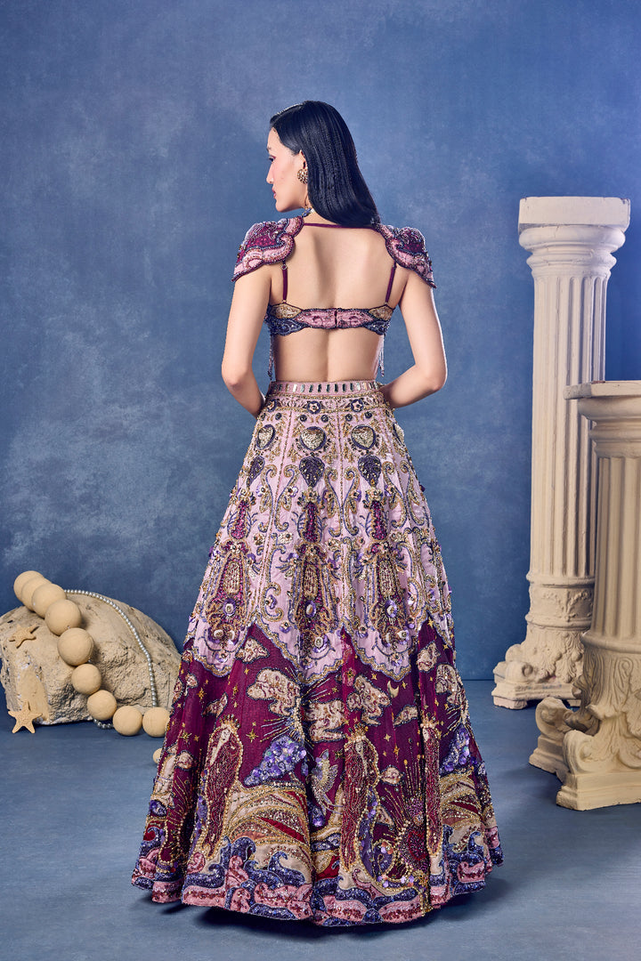 Wings Of Desire - Full Lehenga Set
