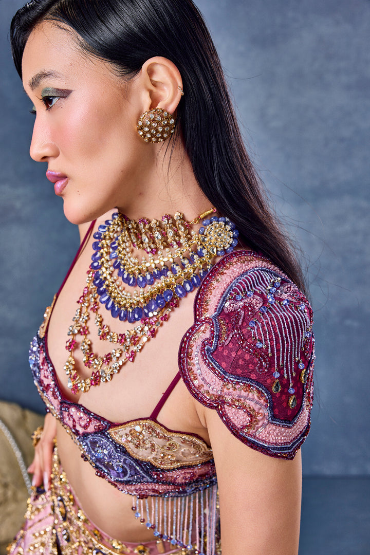 Wings Of Desire - Full Lehenga Set