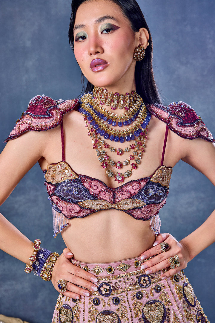 Wings Of Desire - Full Lehenga Set
