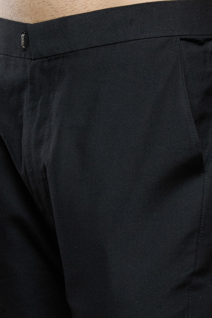 Black Organza Vest Floral Set