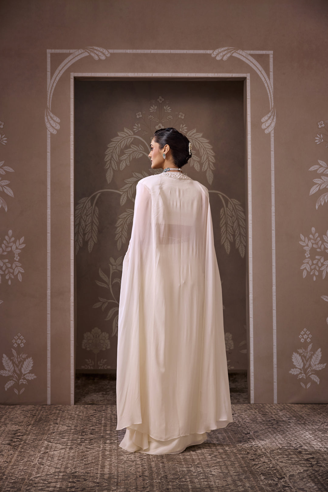 The Realm Cape Skirt Set