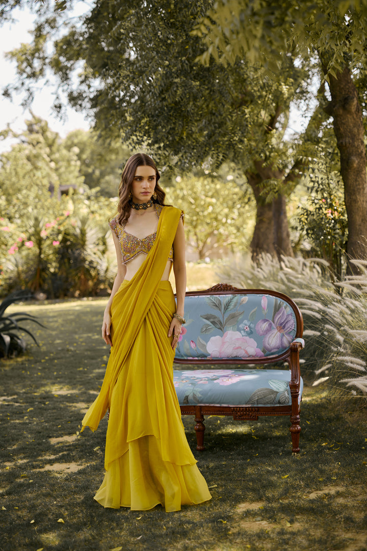 The Saga Saree Set
