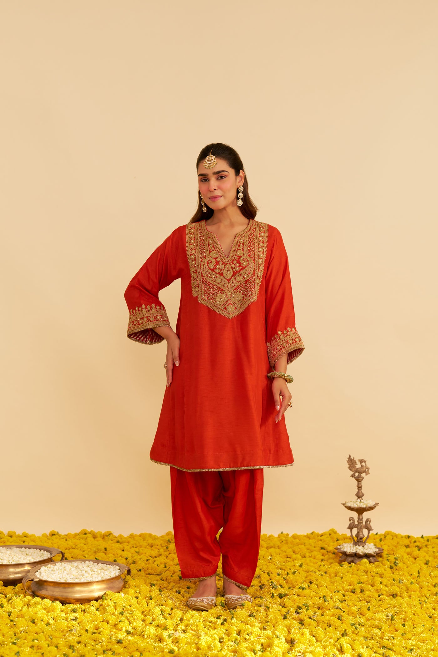Mehza - Short Chauga – BridalTrunk by Divya Limited
