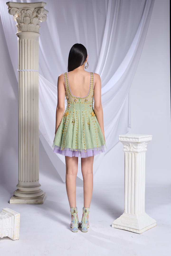 Nebula Nightfall Baby Doll Dress