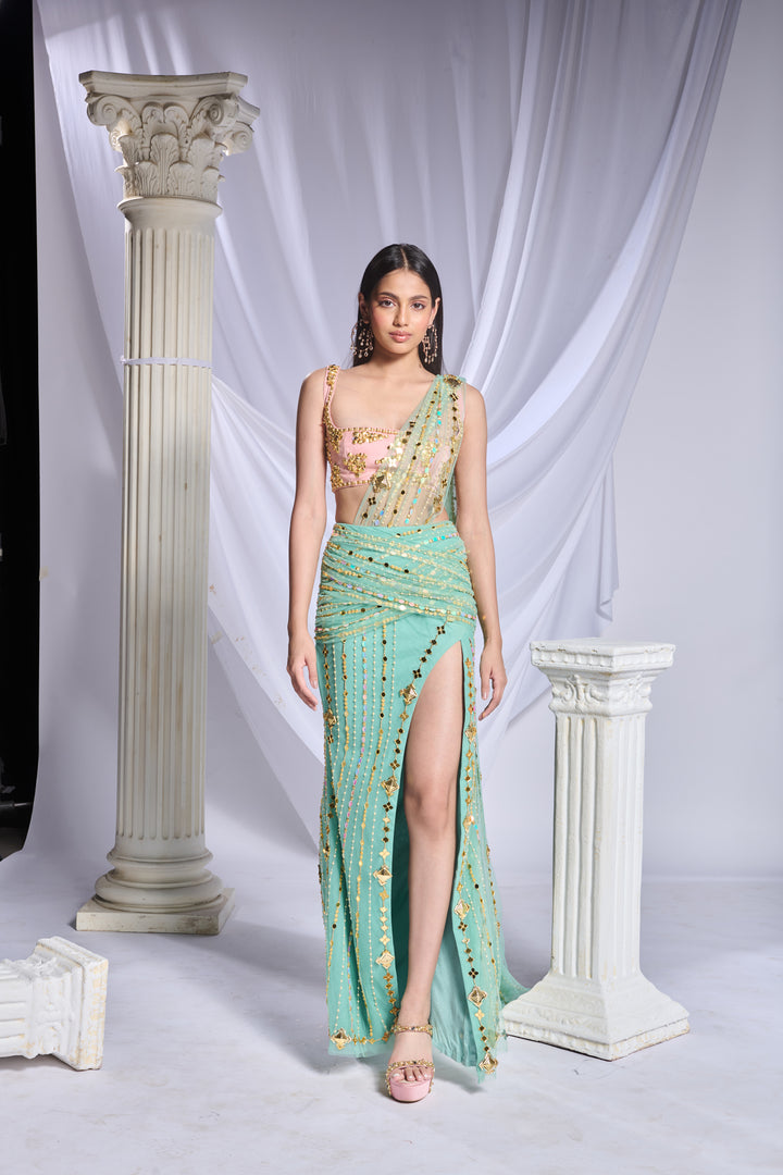 Seven Seas Saree