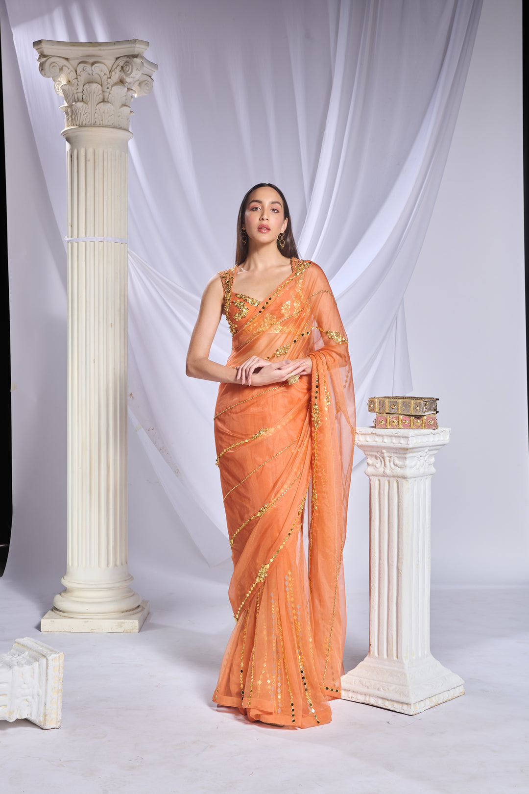 Sundown Soiree Saree Set