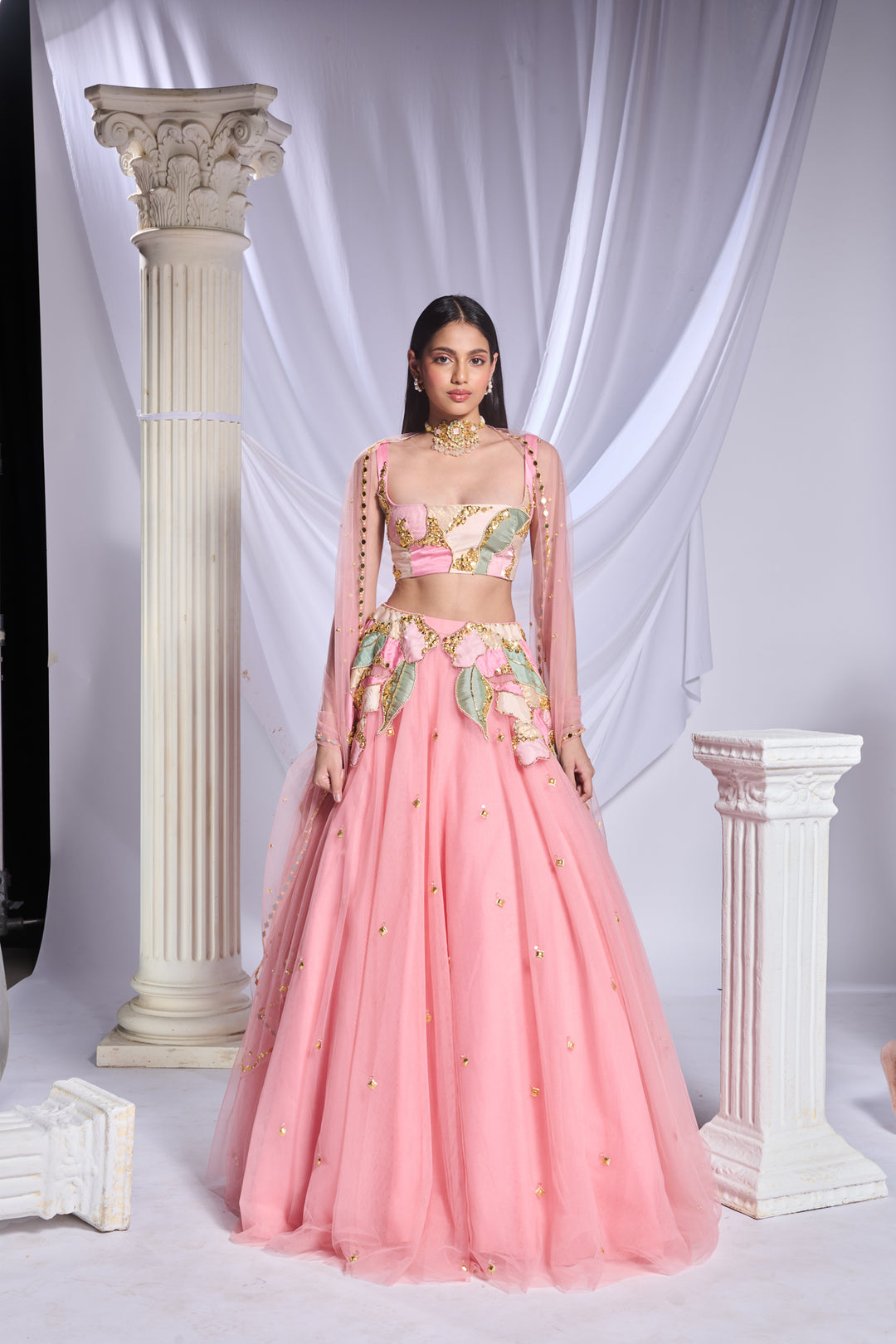 Preach Pink Lehenga Set