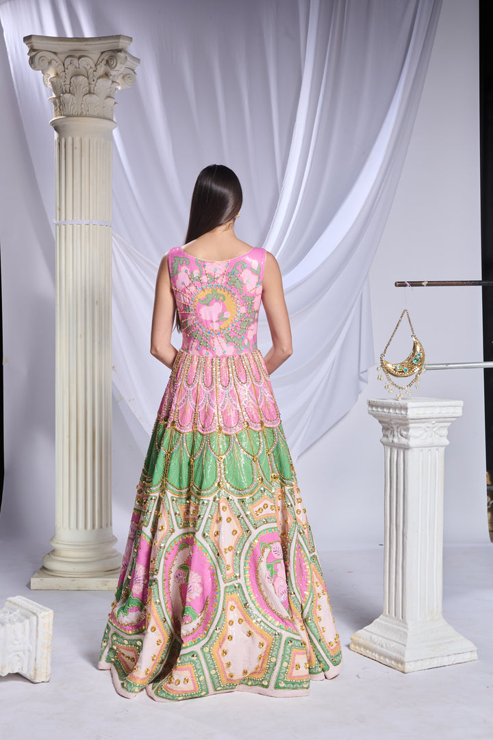 Lunar Prism Gown