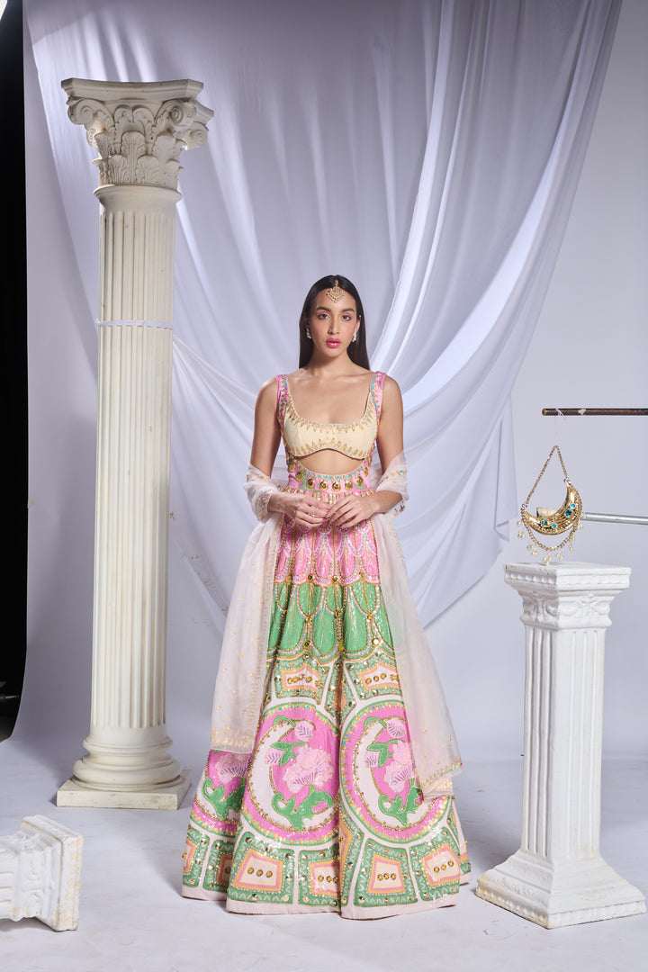 Lunar Prism Gown