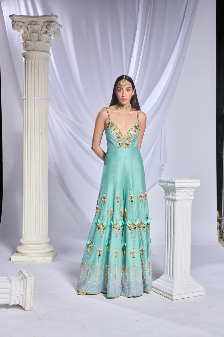 Fairy Teal Jumpsuit