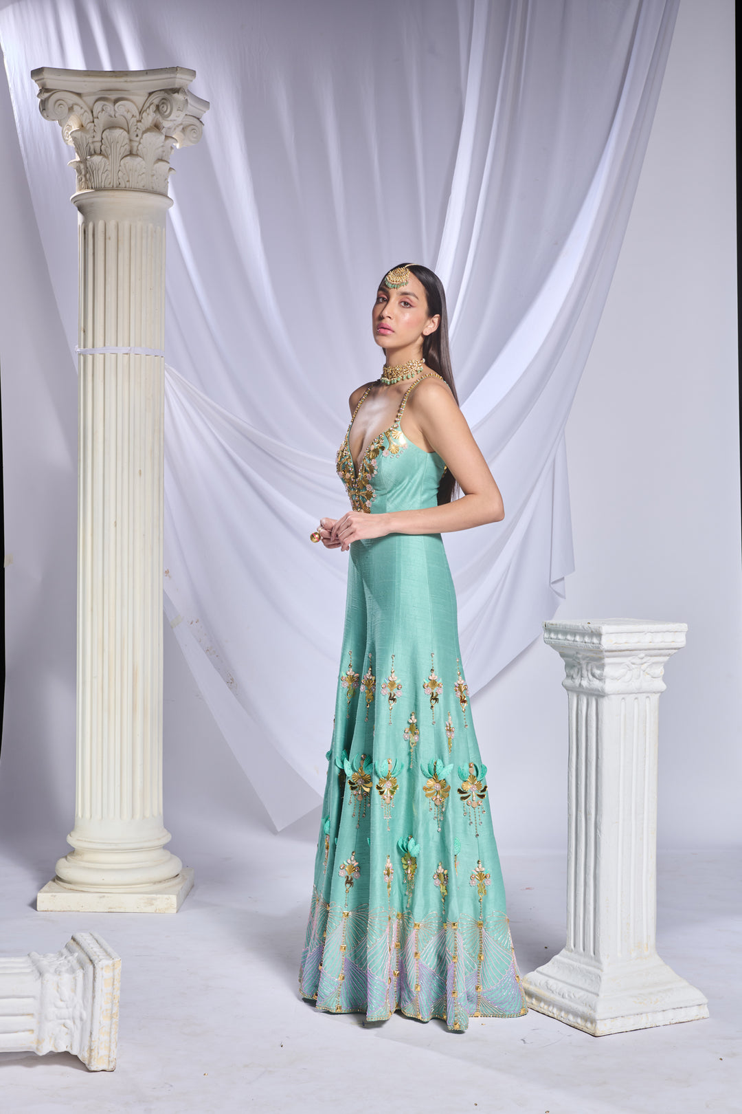 Fairy Teal Jumpsuit