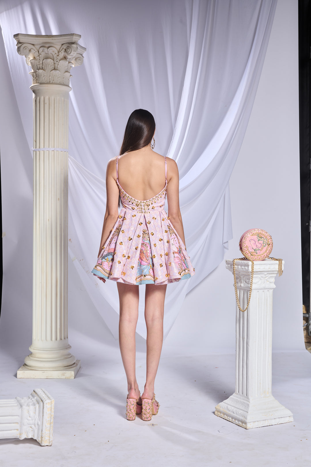 Preach Peach Baby Doll Dress