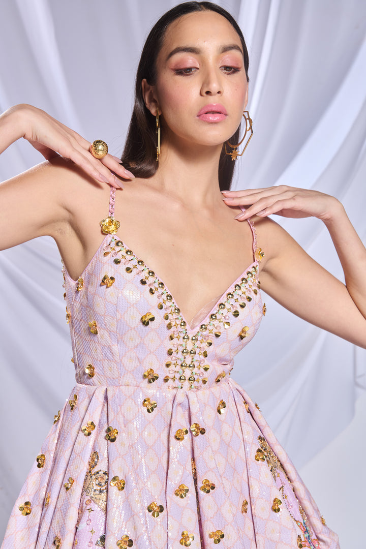 Preach Peach Baby Doll Dress